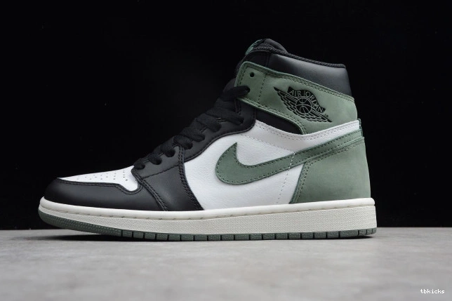 Cheap TBK OG High Retro Jordan 1 Clay Air 555088-135 Green 0627